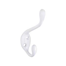National Hardware MPB167 Series N331-058 Garment Hook, 35 lb Weight Capacity, Zinc