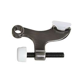 National Hardware N325-803 Hinge-Pin Door Stop, Zinc, Pewter