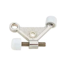 National Hardware N274-100 Hinge-Pin Door Stop, Zinc, Chrome
