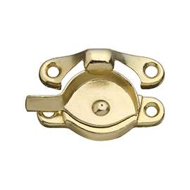 National Hardware MPB600 Series N243-840 Sash Lock, Zinc, Brass