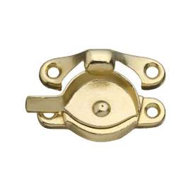 National Hardware SPB600 Series N171-546 Sash Lock, Zinc, Antique Brass