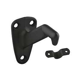 National Hardware N330-738 Handrail Bracket with Strap, 250 lb Weight Capacity, Zinc, Oil-Rubbed Bronze