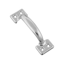 National Hardware N274-308 Bar Sash Lift, 4 in L Handle, Steel, Chrome