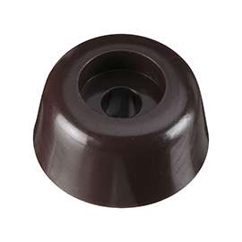 National Hardware V1700 Series N225-375 Bumper Pad, 7/8 in, Plastic, Brown