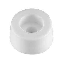 National Hardware V1700 Series N225-383 Bumper Pad, 7/8 in, Plastic, White