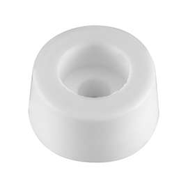 National Hardware V1700 Series N225-359 Bumper Pad, 1/2 in, Plastic, White