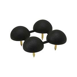 National Hardware V1705 Series N225-409 Bumper Pad, 3/4 in, Plastic, Black