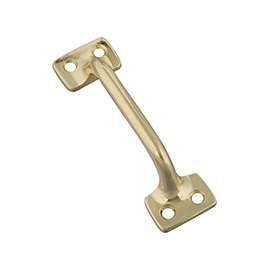 National Hardware V173 Series N331-231 Bar Sash Lift, 4 in L Handle, Zinc, Brass