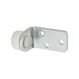 National Hardware N117-408 Door Bumper, Rubber/Steel, Zinc