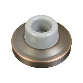 National Hardware N336-305 Door Stop, Brass/Rubber, Antique Bronze