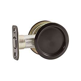 National Hardware V1952 Series N350-314 Pocket Door Pull, Steel, Oil-Rubbed Bronze
