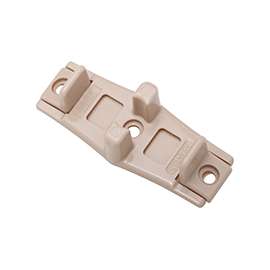 National Hardware 197 Series N344-846 Door Guide, Polyethylene, Tan, 5, Box