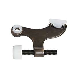 National Hardware N335-240 Hinge-Pin Door Stop, Zinc, Antique Bronze