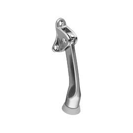 National Hardware V238 Series N335-885 Door Stop, Zinc, Satin Nickel