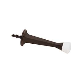 National Hardware N331-355 Door Stop, 1 in Dia Base, 3 in Projection, Zinc, Oil-Rubbed Bronze