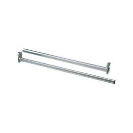 National Hardware DPV209 Series N338-327 Closet Rod, 48 to 72 in L, Steel, Bright