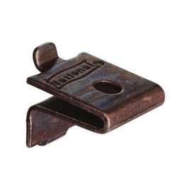 National Hardware V158 Series N170-498 Shelf Support, 25 lb Weight Capacity, Steel