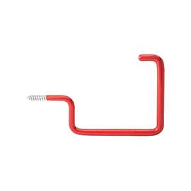 National Hardware 2155BC Series N271-013 Storage Screw Hook, 15 lb Weight Capacity, Steel