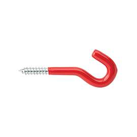 National Hardware 2211BC Series N271-014 Storage Screw Hook, 50 lb Weight Capacity, 11/16 in Opening, Steel