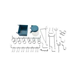 National Hardware N112-058 Peg Hook Assortment, Steel, Zinc