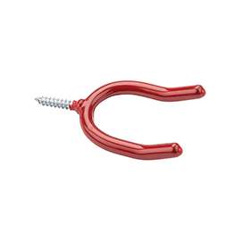 National Hardware V2210 Series N188-004 Storage Hook, 12 lb Weight Capacity, 1-5/8 in Opening, Screw Mounting, Steel
