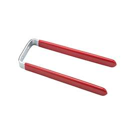 National Hardware V2212 Series N112-016 Tool Holder Hook, 10 lb Weight Capacity, Screw Mounting, Steel