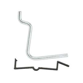 National Hardware N180-004 Peg Hook, 1 in, Steel, Zinc