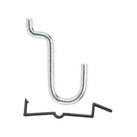 National Hardware N180-023 Peg Hook, 1/2 in, Steel, Zinc