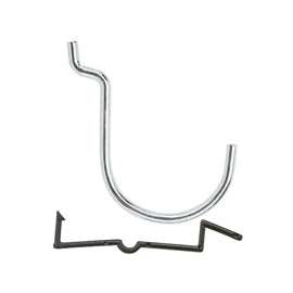 National Hardware N180-025 Peg Hook, 1-1/2 in, Steel, Zinc