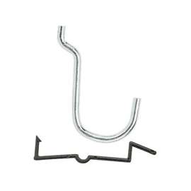 National Hardware N180-024 Peg Hook, 1 in, Steel, Zinc