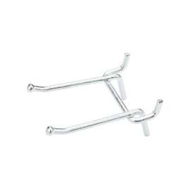 National Hardware N180-035 Peg Hook, 2 in, Steel, Zinc