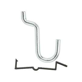 National Hardware N180-017 Peg Hook, 5/8 in, Steel, Zinc