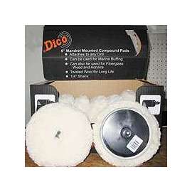 Dico 585-51103 Compound Pad, 6 in Dia