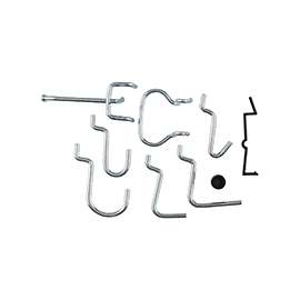 National Hardware N112-060 Peg Hook Assortment, Steel, Zinc