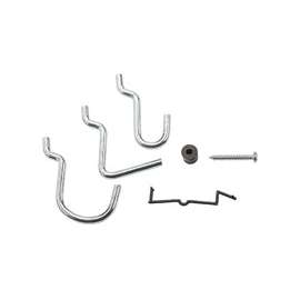 National Hardware N182-001 Peg Hook Assortment, Steel, Zinc