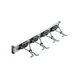 National Hardware V2414 Series N112-080 Clamp Organizer, 20 lb Weight Capacity, Plastic/Steel