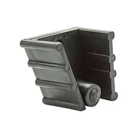 National Hardware V2440 Series N112-104 Adjust Super Grip, 5 lb Storage, Plastic, Black