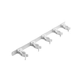 National Hardware N112-078 Tool Storage Clip, 5-Compartment, Steel