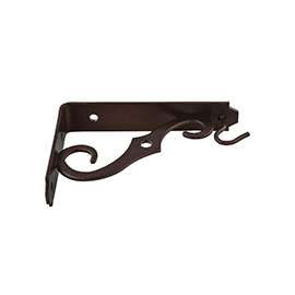 National Hardware V152P Series N274-472 Plant Bracket, 10 lb Weight Capacity, 5 in L, Steel