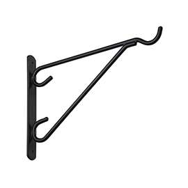 National Hardware V2652 Series N274-647 Outdoor Bracket, 100 lb Weight Capacity, 13.07 in L, 10.12 in H, Steel