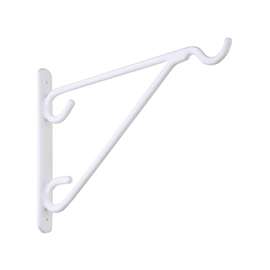 National Hardware V2652 Series N274-548 Outdoor Bracket, 35 lb Weight Capacity, 8.72 in L, 6-3/4 in H, Steel