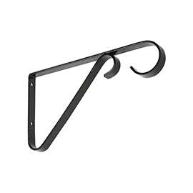 National Hardware V2653 Series N274-514 Plant Bracket, 12 lb Weight Capacity, 6 in L, Steel