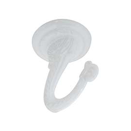 National Hardware V2672 Series N274-878 Swag Hook, 30 lb Weight Capacity, 2-1/4 in L