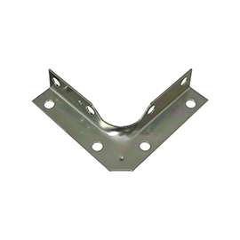 National Hardware V114 Series N245-407 Corner Brace, 0.04 in, Steel, Zinc