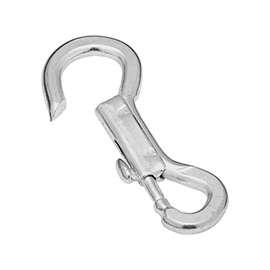 National Hardware 3020BC Series N222-661 Bolt Snap, 200 lb Weight Capacity, Steel/Zinc