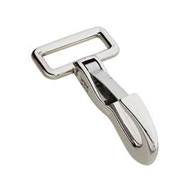 National Hardware 3067BC Series N222-786 Spring Snap, 50 lb Weight Capacity, Zinc, Nickel