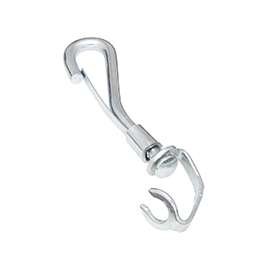 National Hardware 3092BC Series N222-802 Chain Snap, 110 lb Weight Capacity, Steel, Zinc