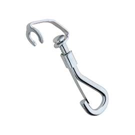 National Hardware 3093BC Series N222-810 Chain Snap, 150 lb Weight Capacity, Steel, Zinc