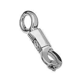 National Hardware 3148BC Series N222-992 Panic Snap, 160 lb Weight Capacity, Zinc