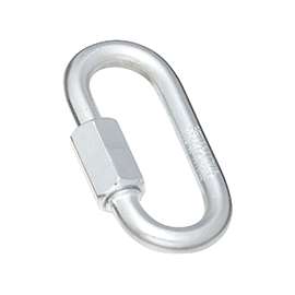 National Hardware 3150BC Series N223-008 Quick Link, 220 lb Weight Capacity, 1/8 in, Steel, Zinc